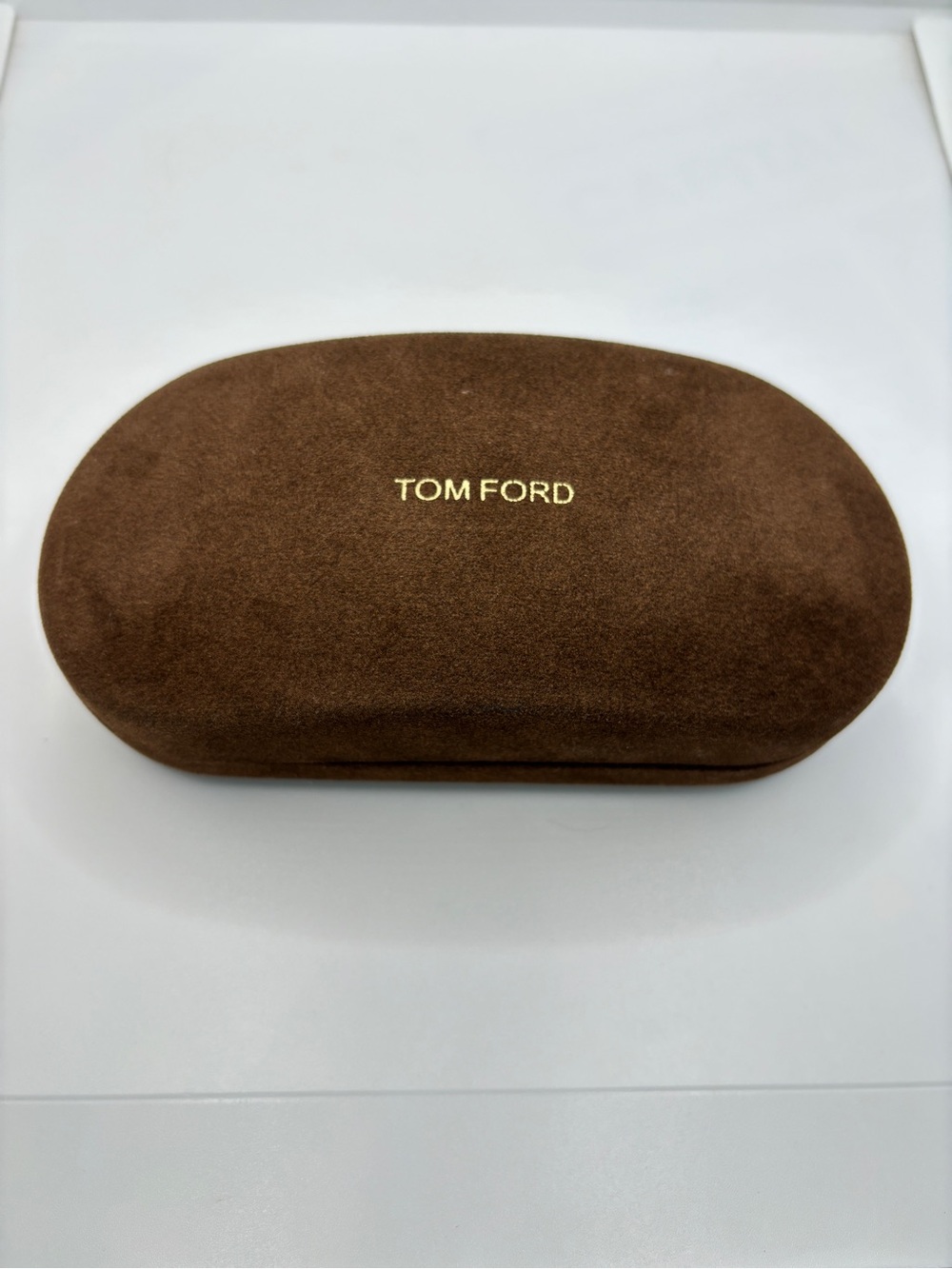 Tom Ford Sunglass Case Light Brown